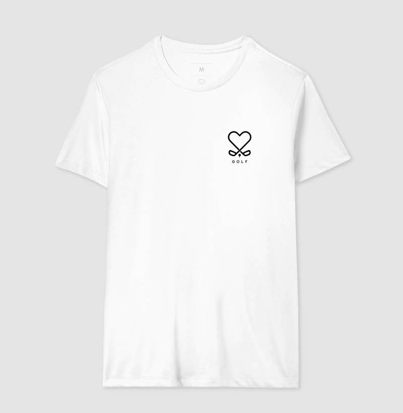 Camise Golf Coração