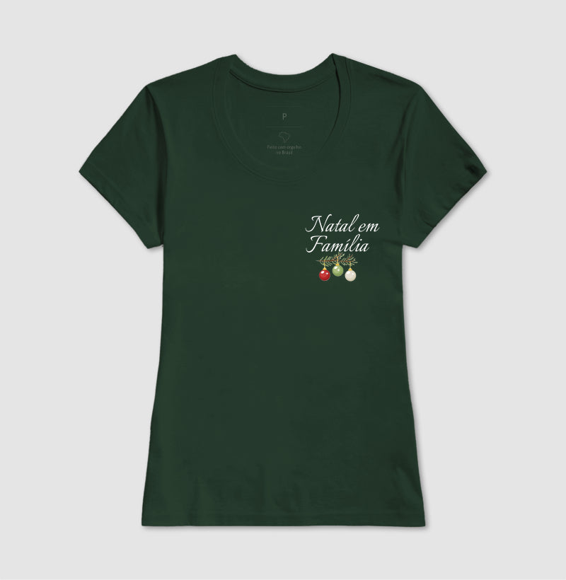 Camiseta Natal em Família